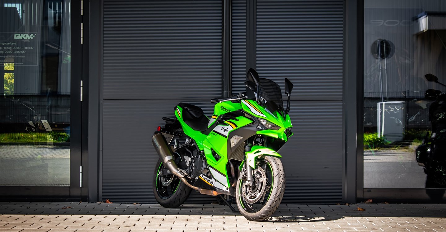 Zum Vergrößern bitte anklicken! Angebot Kawasaki Ninja 500 SE