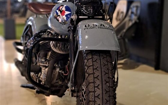 Motorrad Occasion Harley-Davidson WLA - Bild 2