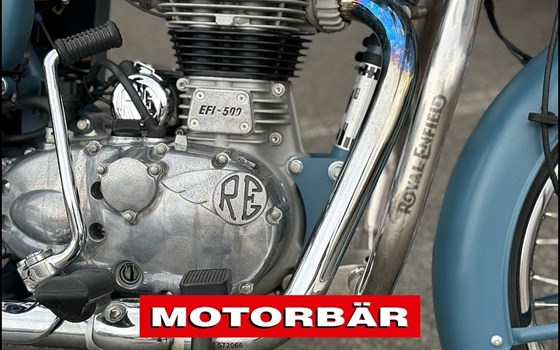 Gebrauchtmotorrad Royal Enfield Classic 500 EFI Squadron Blue - Bild 5 Gebrauchtmotorrad Royal Enfield Classic 500 EFI Squadron Blue - Bild 5