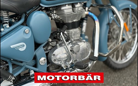 Gebrauchtmotorrad Royal Enfield Classic 500 EFI Squadron Blue - Bild 6 Gebrauchtmotorrad Royal Enfield Classic 500 EFI Squadron Blue - Bild 6