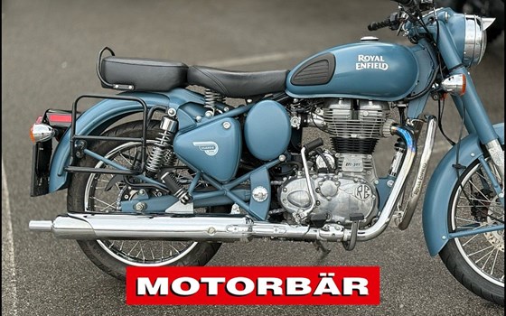 Gebrauchtmotorrad Royal Enfield Classic 500 EFI Squadron Blue - Bild 7 Gebrauchtmotorrad Royal Enfield Classic 500 EFI Squadron Blue - Bild 7