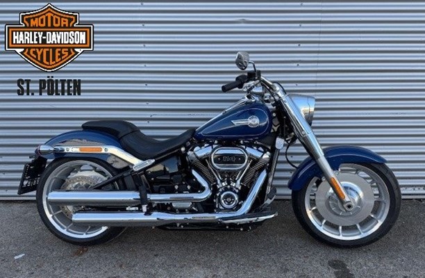 Harley-Davidson Softail Fat Boy 114 FLFBS (Bright Billiard Blue) - Bild 1