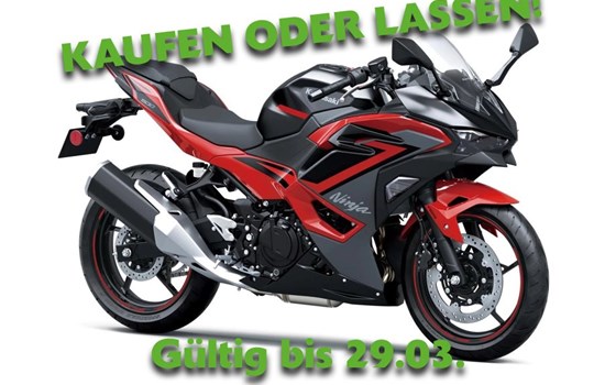 Neufahrzeug Kawasaki Ninja 500 SE - Bild 1