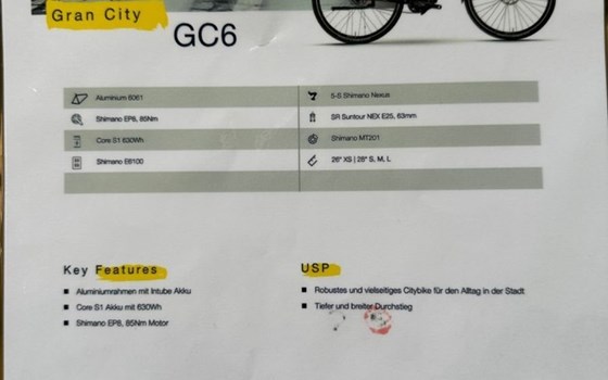 Neufahrzeug Husqvarna GC 6 Gran City 6 - Bild 6