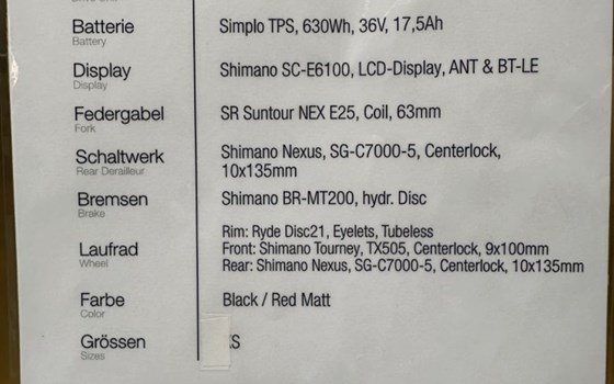 Neufahrzeug Husqvarna GC 6 Gran City 6 - Bild 7