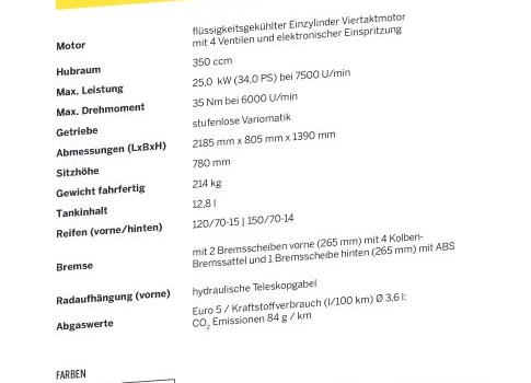 Neufahrzeug Voge SR4 350i ABS - Bild 17