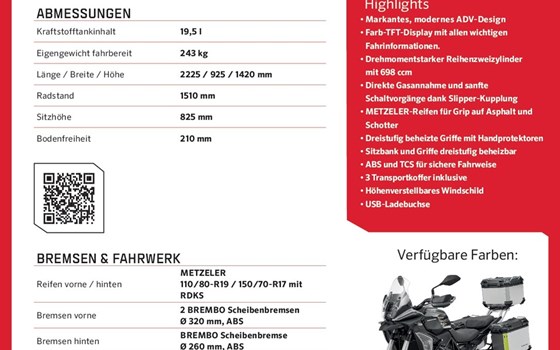 Neufahrzeug QJ Motor SRT 700 SX - Bild 7