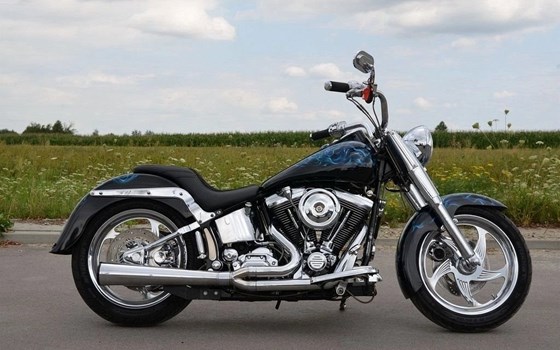 Motorrad Occasion Harley-Davidson Softail Fat Boy FLSTF - Bild 2