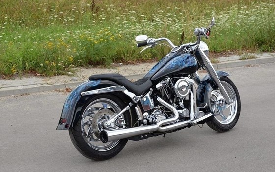 Motorrad Occasion Harley-Davidson Softail Fat Boy FLSTF - Bild 3