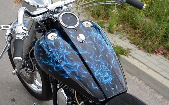 Motorrad Occasion Harley-Davidson Softail Fat Boy FLSTF - Bild 4