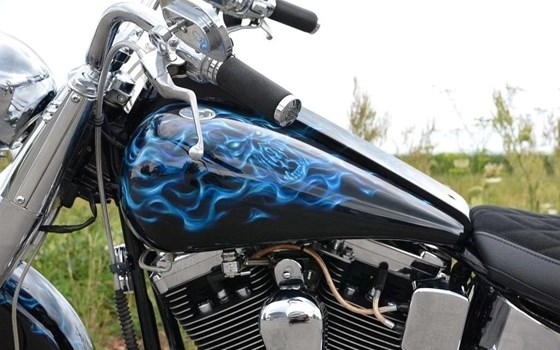 Motorrad Occasion Harley-Davidson Softail Fat Boy FLSTF - Bild 5