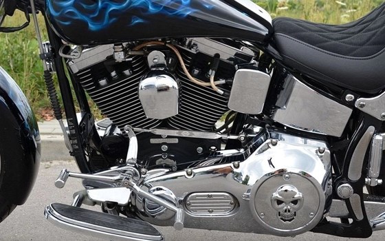 Motorrad Occasion Harley-Davidson Softail Fat Boy FLSTF - Bild 6