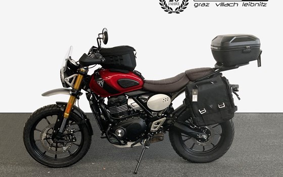 Gebrauchtmotorrad Triumph Scrambler 400 X - Bild 1 Gebrauchtmotorrad Triumph Scrambler 400 X - Bild 1