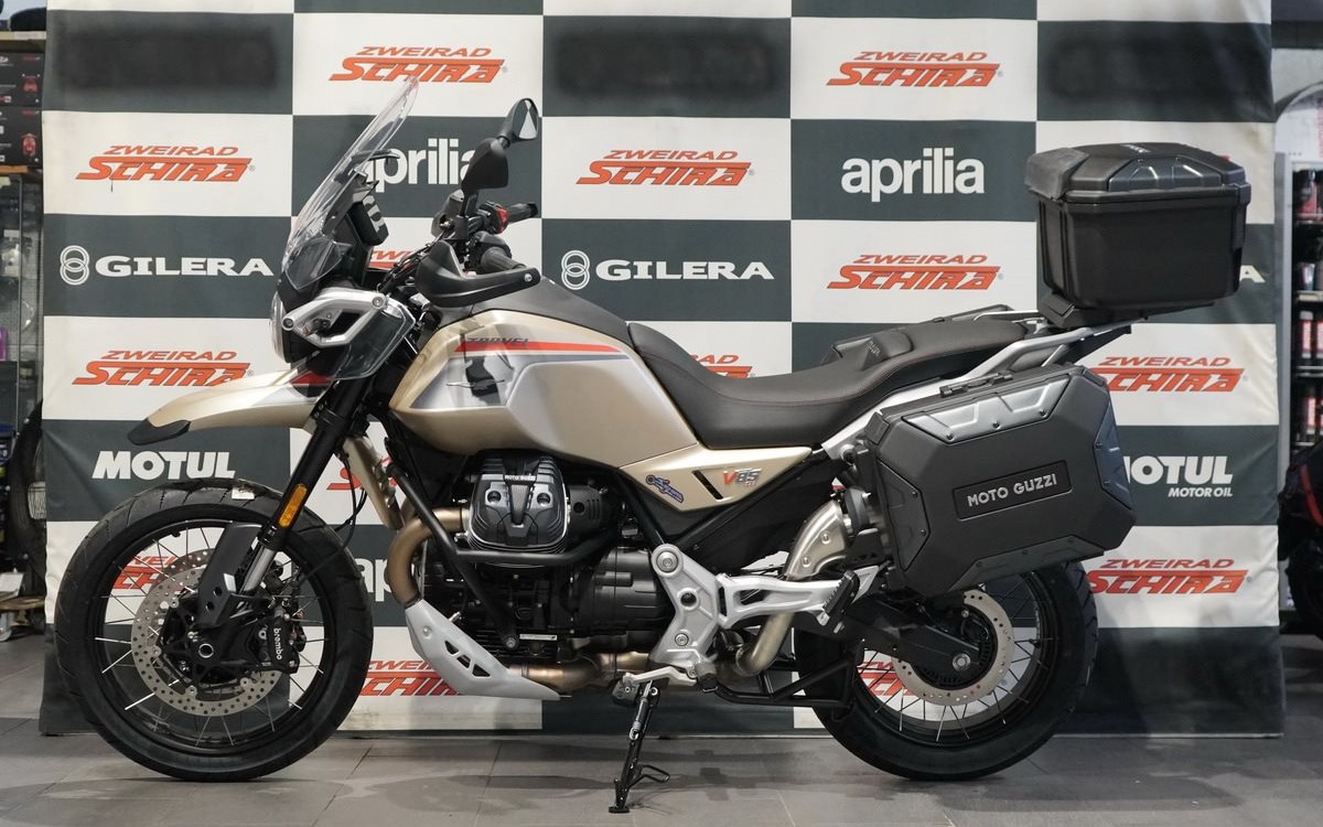Zum Vergrößern bitte anklicken! Angebot Moto Guzzi V85 TT Travel