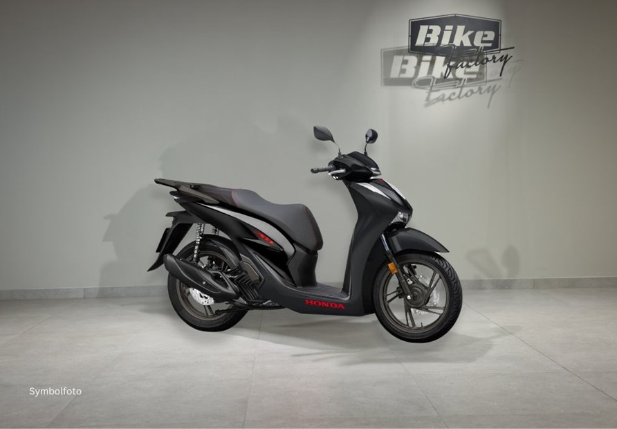 Honda SH150i (Matte Coal Black Metallic)