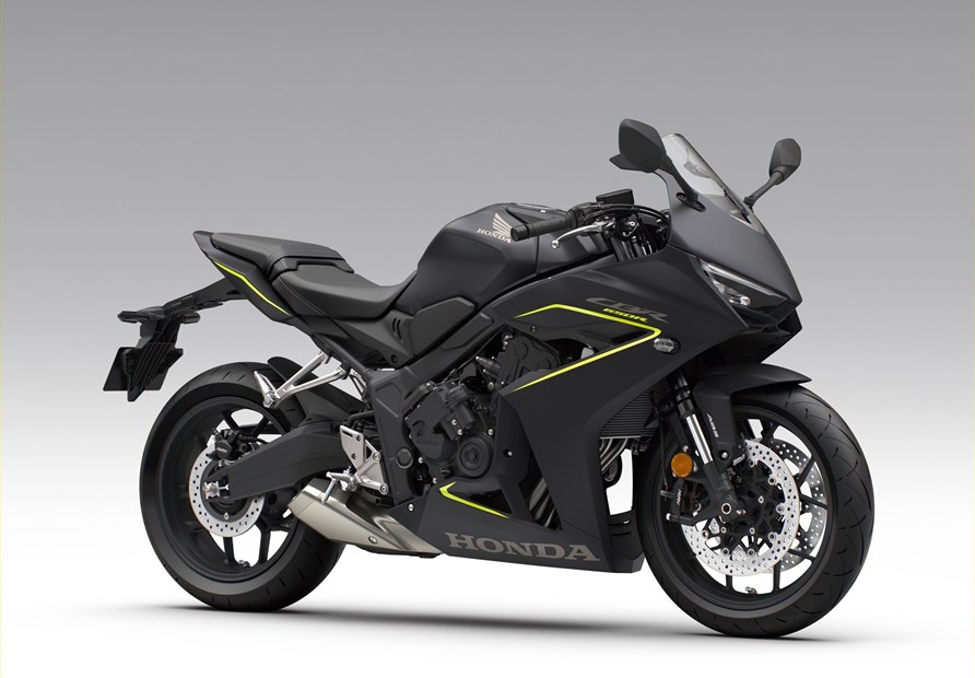 Honda CBR650R E-Clutch (Matte Gunpowder Black Metallic)