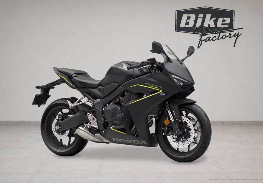 Honda CBR650R (Matte Gunpowder Black Metallic)