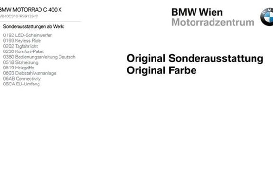 Gebrauchtmotorrad BMW C 400 X - Bild 8 Gebrauchtmotorrad BMW C 400 X - Bild 8