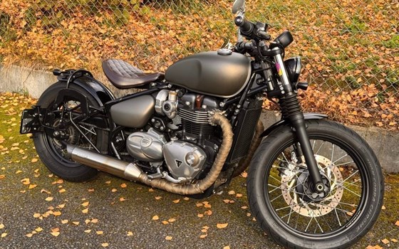 Motorrad Occasion Triumph Bonneville Bobber - Bild 1