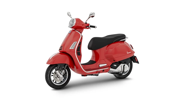 Vespa GTS 125 Super (Rosso Coraggioso) - Bild 3