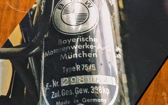 Gebrauchtmotorrad BMW R 75/5 - Bild 4 Gebrauchtmotorrad BMW R 75/5 - Bild 4