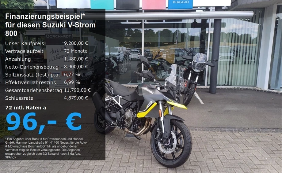 Angebot Suzuki V-Strom 800 Bild 1: Angebot Suzuki V-Strom 800