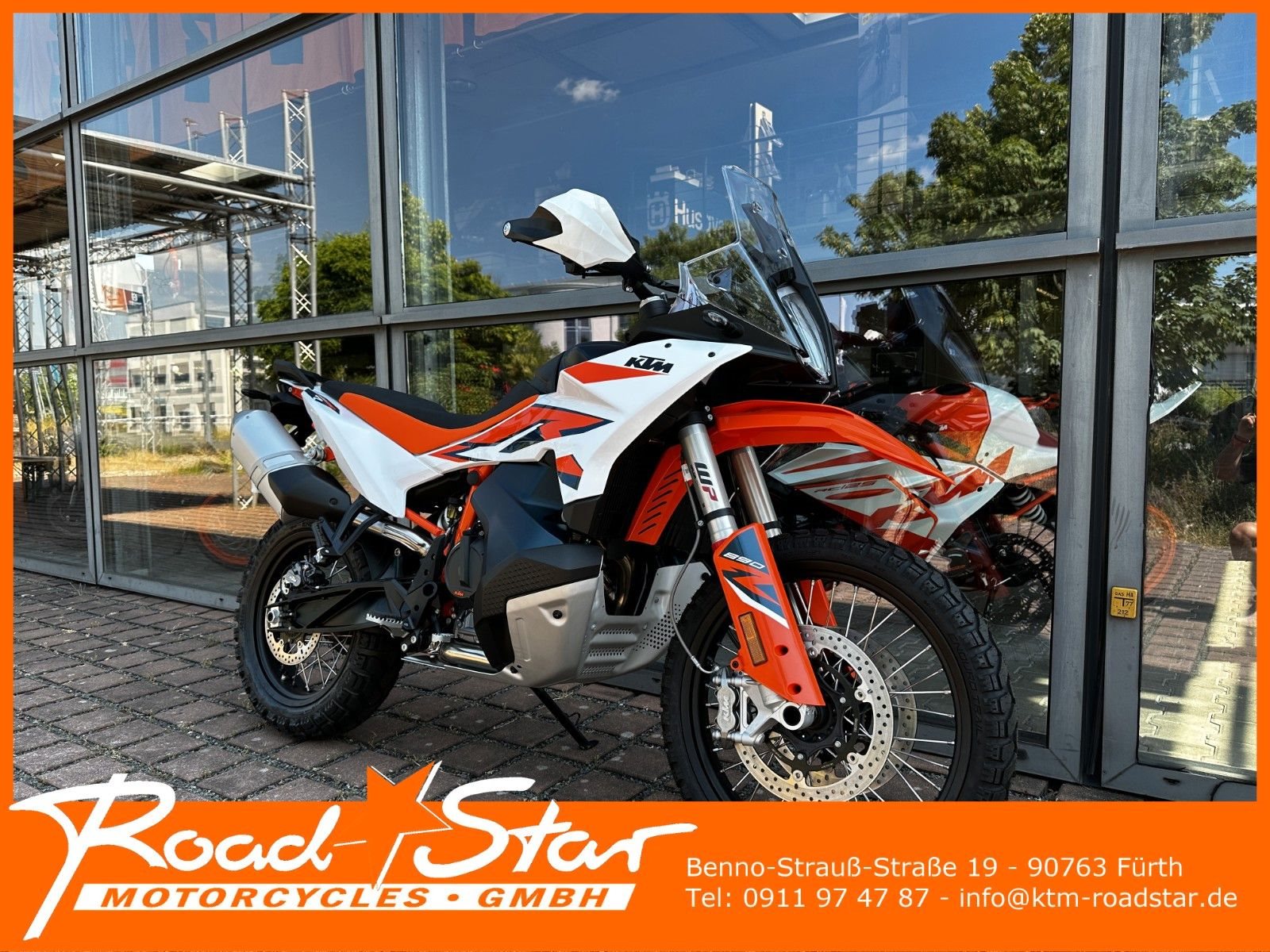 KTM 890 Adventure R 4J. Garantie - Modell 2024