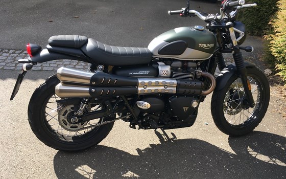 Gebrauchtmotorrad Triumph Street Scrambler - Bild 1 Gebrauchtmotorrad Triumph Street Scrambler - Bild 1