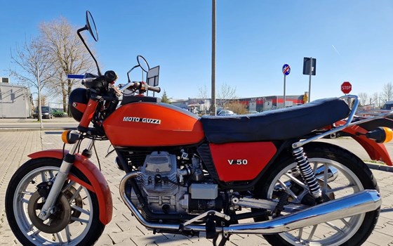 Gebrauchtmotorrad Moto Guzzi V 50 - Bild 1 Gebrauchtmotorrad Moto Guzzi V 50 - Bild 1