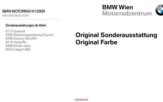 Gebrauchtmotorrad BMW K 1200 R - Bild 17 Gebrauchtmotorrad BMW K 1200 R - Bild 17