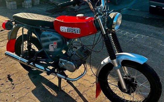 Gebrauchtmotorrad Simson S 51 - Bild 1