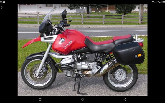 Gebrauchtmotorrad BMW R 1100 GS - Bild 1 Gebrauchtmotorrad BMW R 1100 GS - Bild 1
