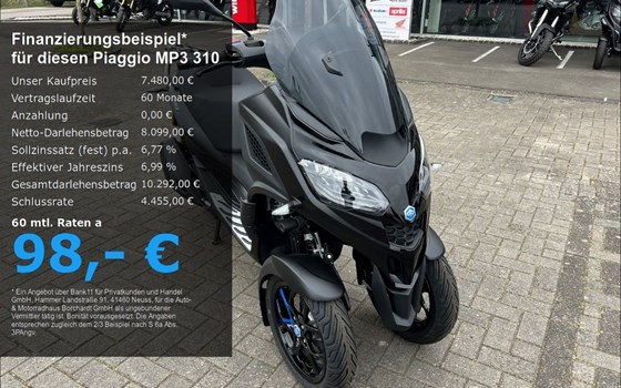 Neufahrzeug Piaggio MP3 310 Sport - Bild 1