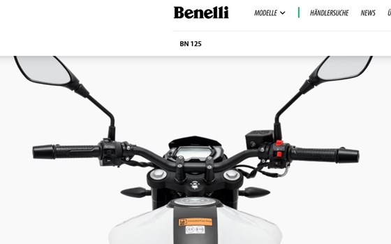 Neufahrzeug Benelli BN 125 - Bild 11