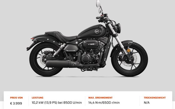 Neufahrzeug Keeway RKV 125C - Bild 4