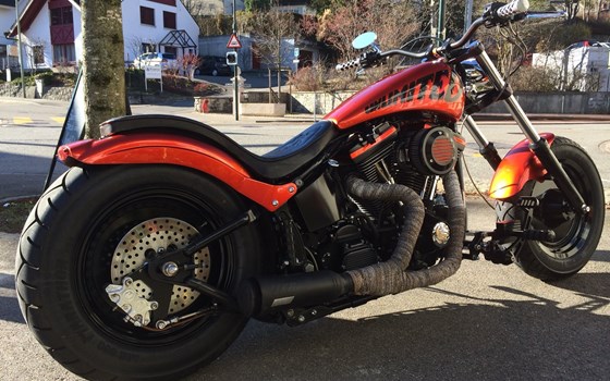Motorrad Occasion Harley-Davidson Custom Bike - Bild 11