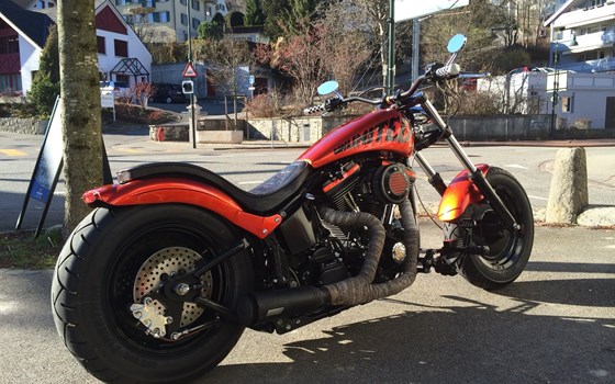 Motorrad Occasion Harley-Davidson Custom Bike - Bild 5