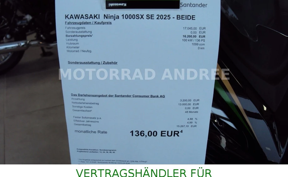 Angebot Kawasaki Ninja 1100SX SE Bild 11: Angebot Kawasaki Ninja 1100SX SE