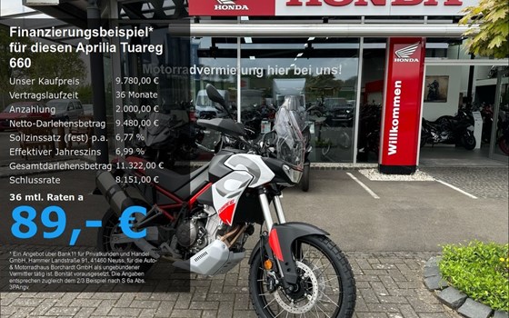 Neufahrzeug Aprilia Tuareg 660 - Bild 1
