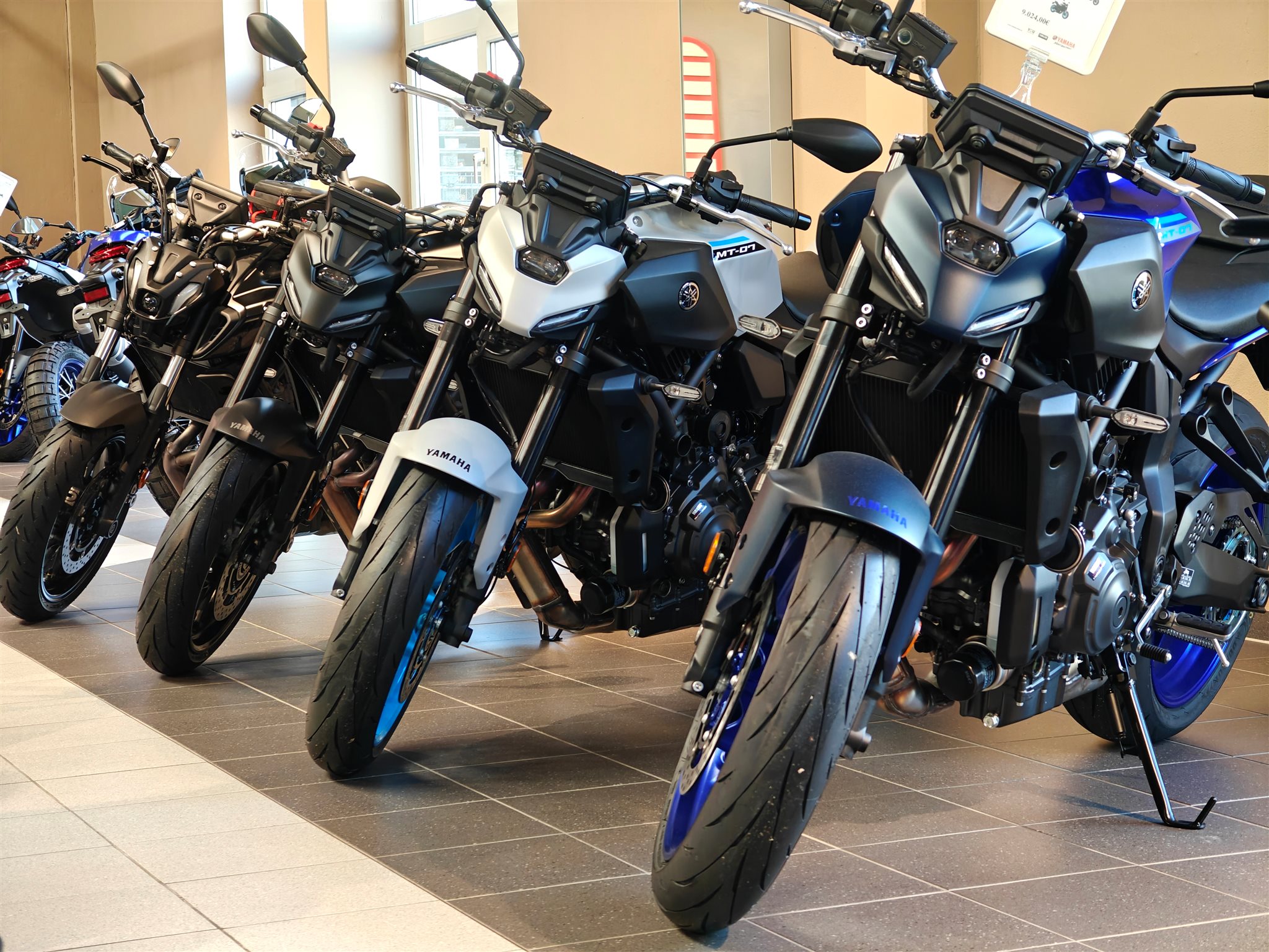 Yamaha MT-07 alle Farben und Y-AMT