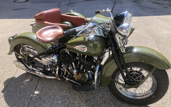 Gebrauchtmotorrad Harley-Davidson WL 750 Flathead - Bild 1 Gebrauchtmotorrad Harley-Davidson WL 750 Flathead - Bild 1