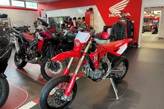 Red Moto CRF 450RX Supermoto