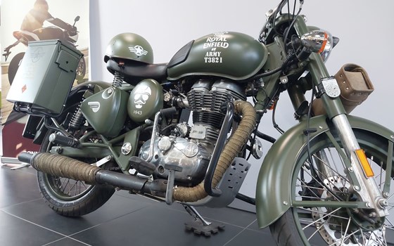 Gebrauchtmotorrad Royal Enfield Bullet 500 Classic EFI Military - Bild 10