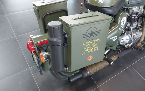 Gebrauchtmotorrad Royal Enfield Bullet 500 Classic EFI Military - Bild 12 Gebrauchtmotorrad Royal Enfield Bullet 500 Classic EFI Military - Bild 12