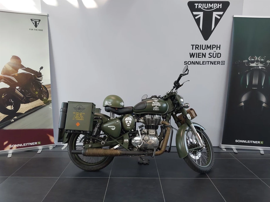 Angebot Royal Enfield Bullet 500 Classic EFI Military Bild 2: Angebot Royal Enfield Bullet 500 Classic EFI Military