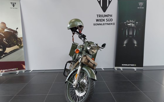 Gebrauchtmotorrad Royal Enfield Bullet 500 Classic EFI Military - Bild 3 Gebrauchtmotorrad Royal Enfield Bullet 500 Classic EFI Military - Bild 3