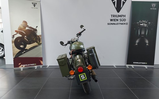 Gebrauchtmotorrad Royal Enfield Bullet 500 Classic EFI Military - Bild 4 Gebrauchtmotorrad Royal Enfield Bullet 500 Classic EFI Military - Bild 4