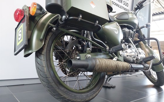Gebrauchtmotorrad Royal Enfield Bullet 500 Classic EFI Military - Bild 6 Gebrauchtmotorrad Royal Enfield Bullet 500 Classic EFI Military - Bild 6