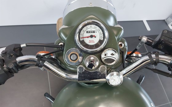 Gebrauchtmotorrad Royal Enfield Bullet 500 Classic EFI Military - Bild 8 Gebrauchtmotorrad Royal Enfield Bullet 500 Classic EFI Military - Bild 8