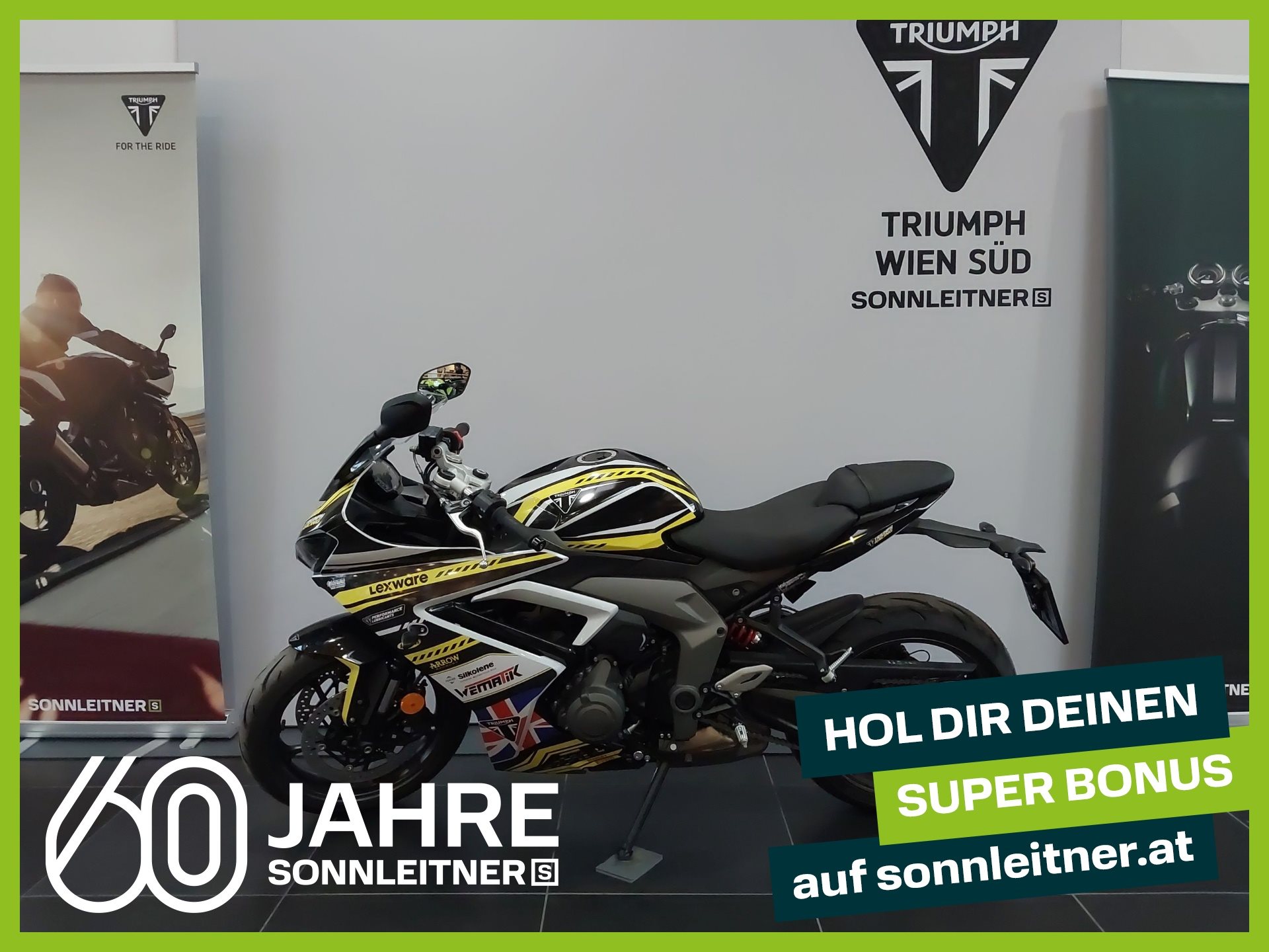 Triumph Daytona 660<br />Sondermodell